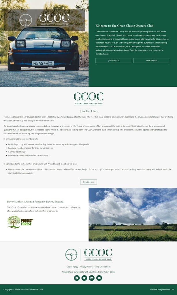 The Green Classic Owners’ Club