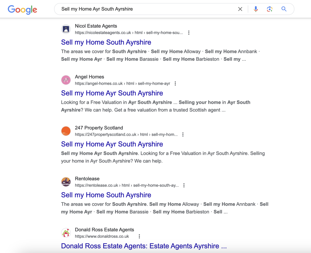 Sell my Home South Ayrshire